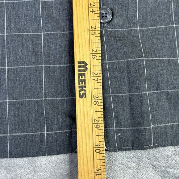 Polo Ralph Lauren Sleep Shirt Men Large Gray Check Button Up Pocket Pony New $55 - Picture 10 of 12